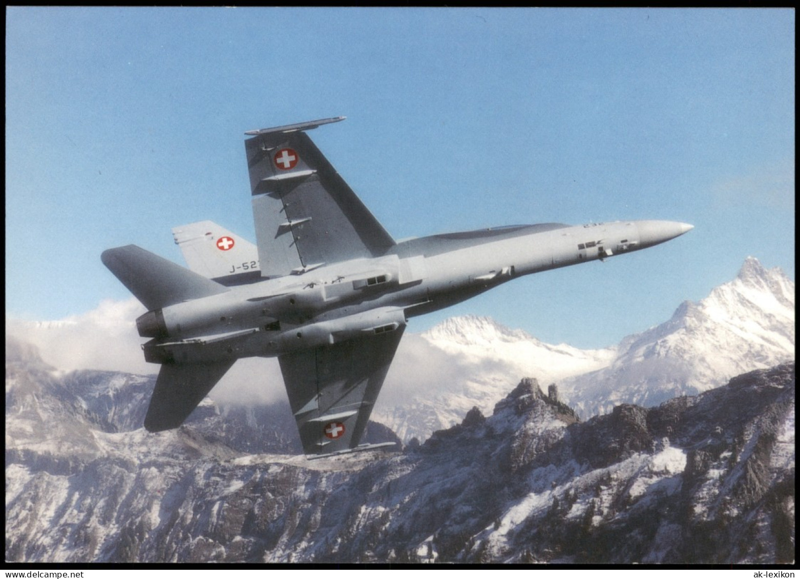 FIA-18D Hornet J5232 Flugwesen Militär Schweizer Luftwaffe 2000 - Equipment
