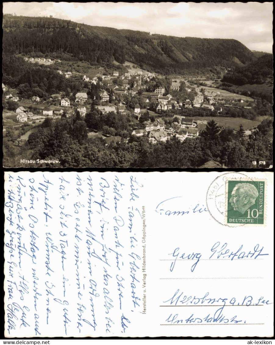 Ansichtskarte Hirsau-Calw Panorama-Ansicht 1960 - Calw