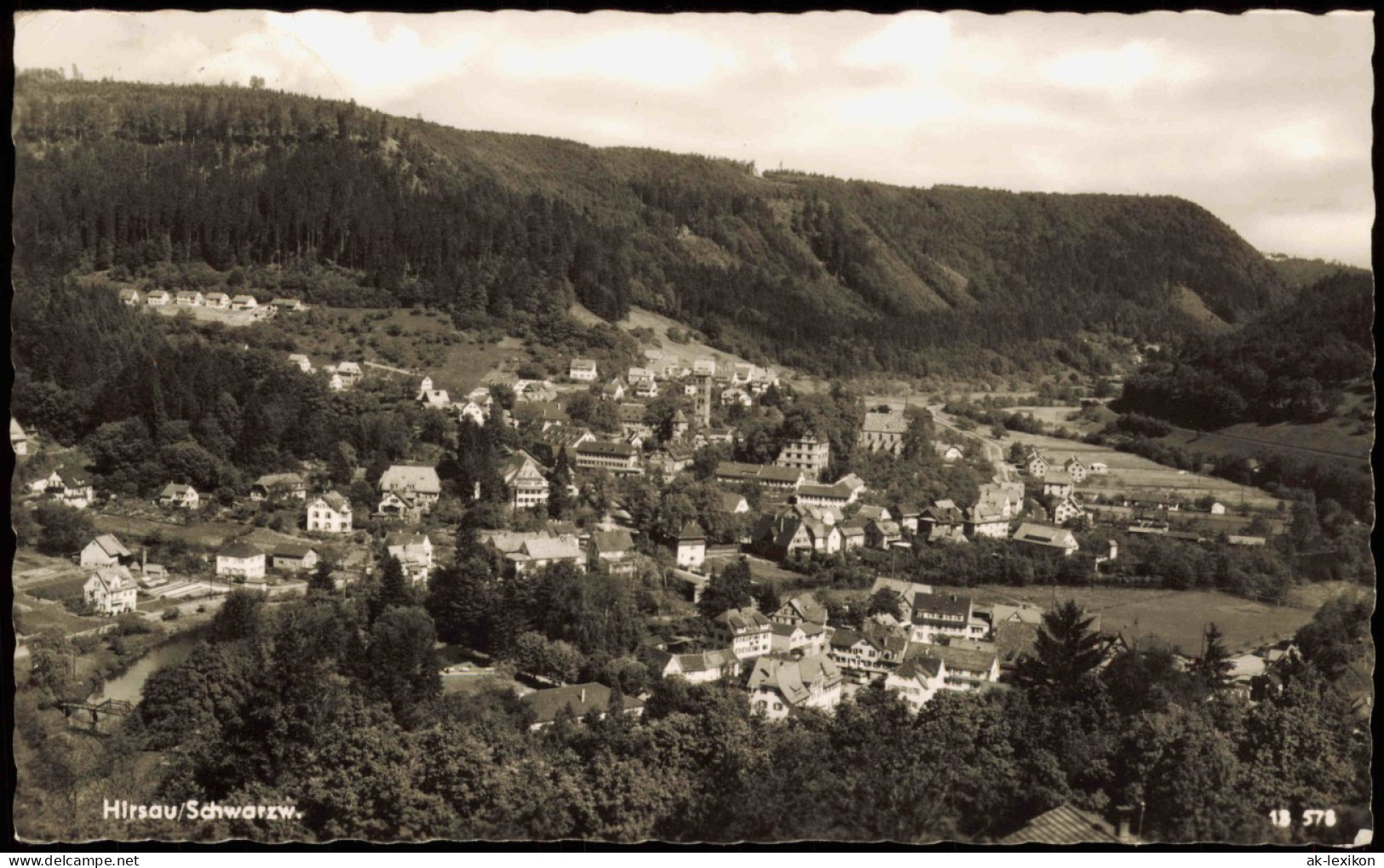 Ansichtskarte Hirsau-Calw Panorama-Ansicht 1960 - Calw