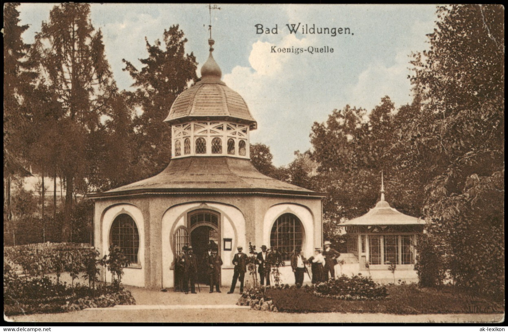 Ansichtskarte Bad Wildungen Koenigs-Quelle 1912 - Bad Wildungen