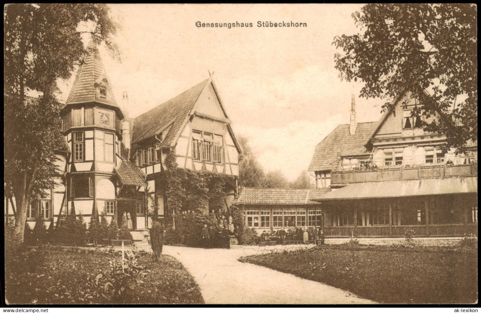 Ansichtskarte Hötzingen-Soltau Genesungshaus 1917 - Soltau