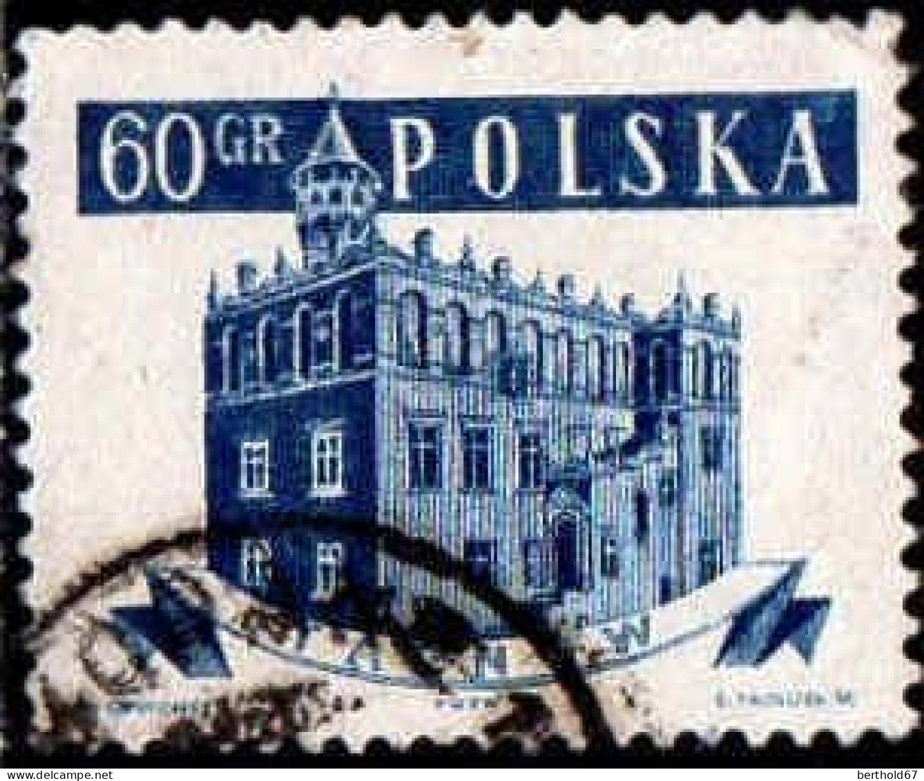 Pologne Poste Obl Yv: 925 Mi:1048A Hôtel De Ville Tarnow (Beau Cachet Rond) - Usati