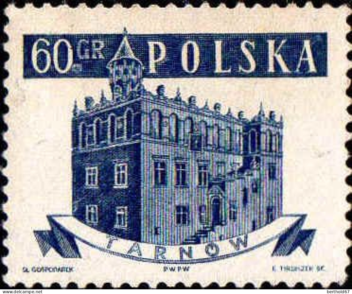 Pologne Poste N** Yv: 925 Mi:1048A Hôtel De Ville Tarnow - Unused Stamps