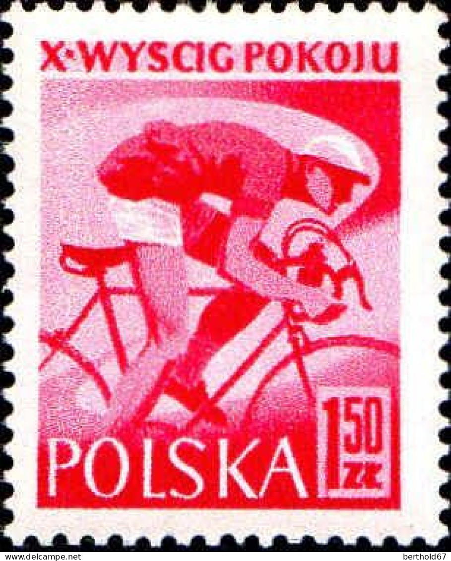 Pologne Poste N** Yv: 901 Mi:1016 Tour Cycliste De La Paix - Ungebraucht