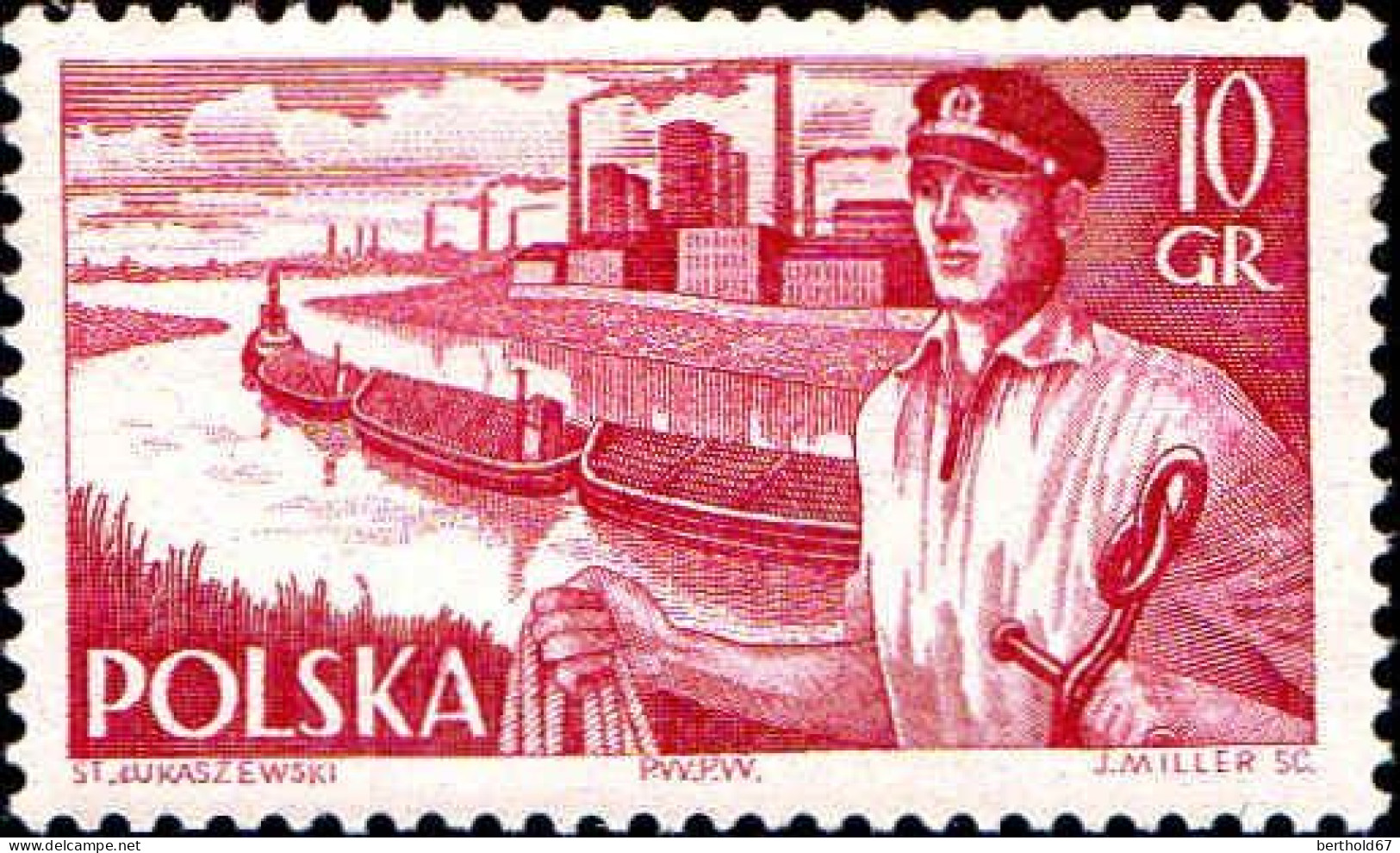 Pologne Poste N** Yv: 848 Mi:960 Marine Marchande - Unused Stamps