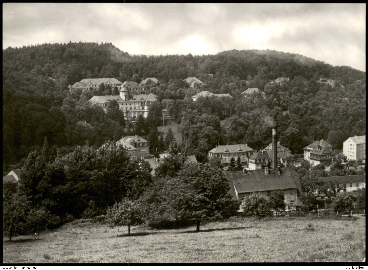 Bad Gottleuba-Bad Gottleuba-Berggießhübel Orts-Teilansicht Zur DDR-Zeit 1972 - Bad Gottleuba-Berggiesshuebel