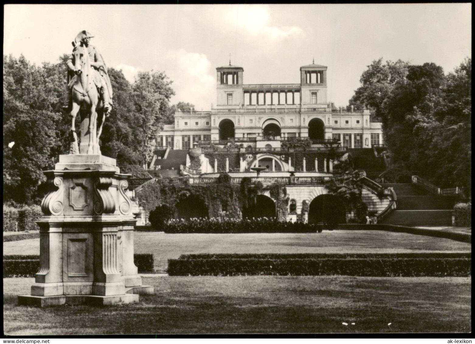 Ansichtskarte Potsdam Sanssouci Orangerie Schloss Park DDR-Zeit 1964 - Potsdam