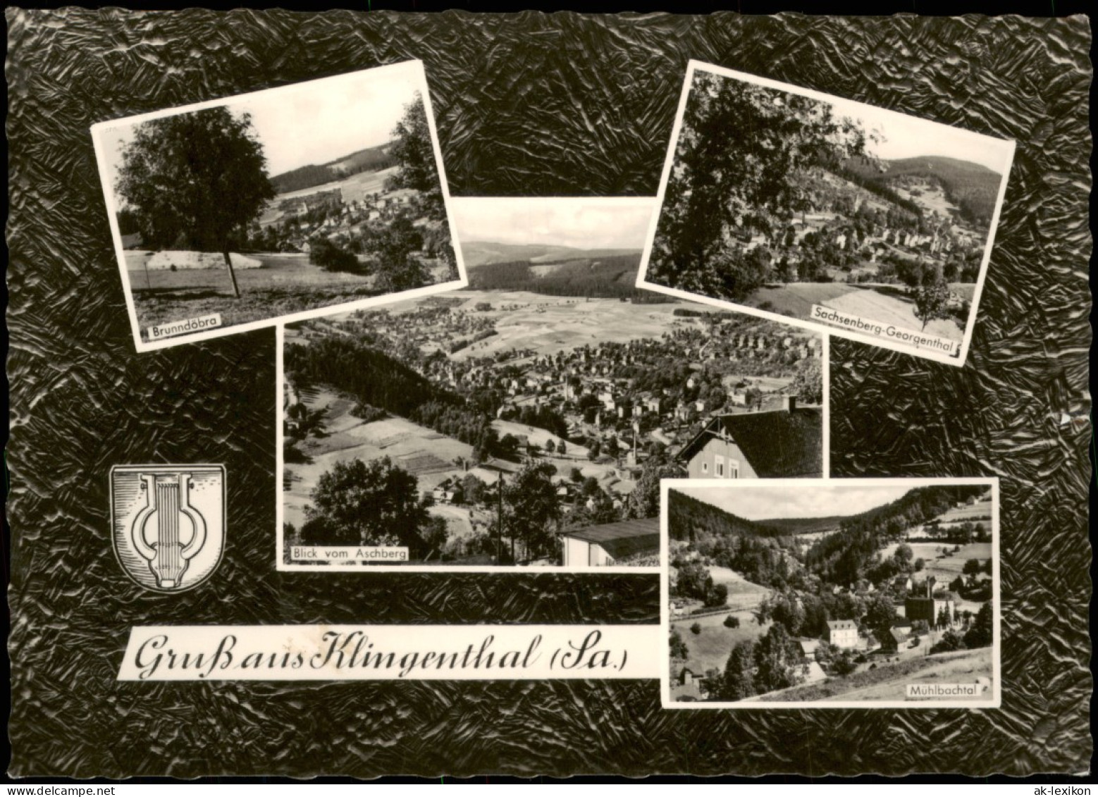 Klingenthal DDR Mehrbildkarte Mit Brunndöbra, Aschberg, Sachsenberg, 1960 - Klingenthal