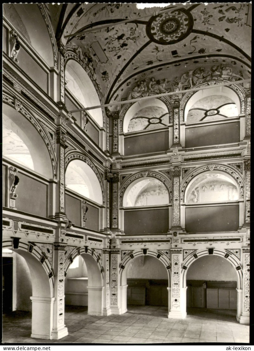 Ansichtskarte Schmalkalden Schloß - Kapelle, Innen - Fotokarte 1972 - Schmalkalden