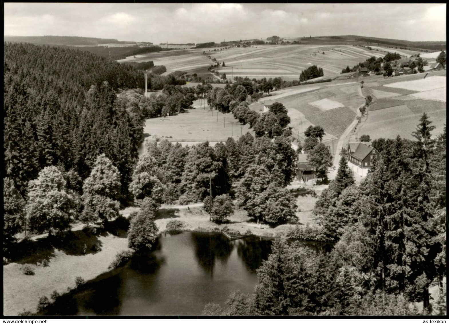 Ansichtskarte Wurzbach Blick Vom Koselstein 1968 - Wurzbach