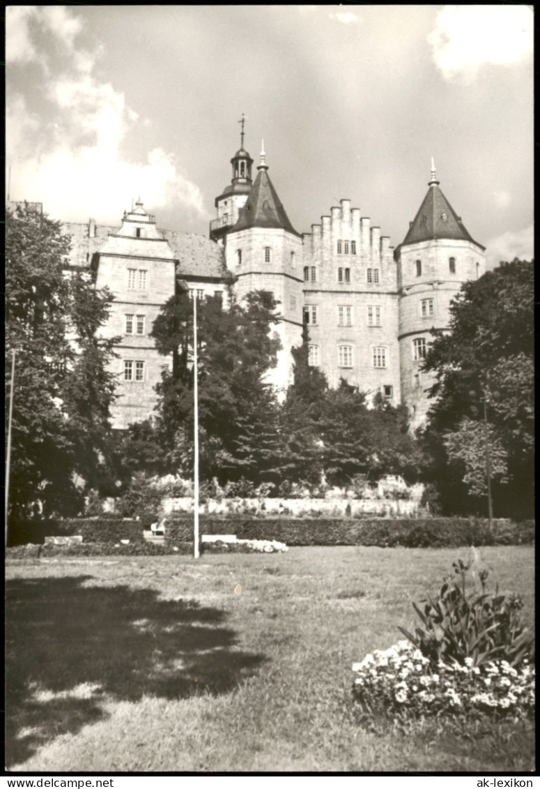 Ansichtskarte Schleusingen Schloss Bertholdsburg 1984 - Schleusingen