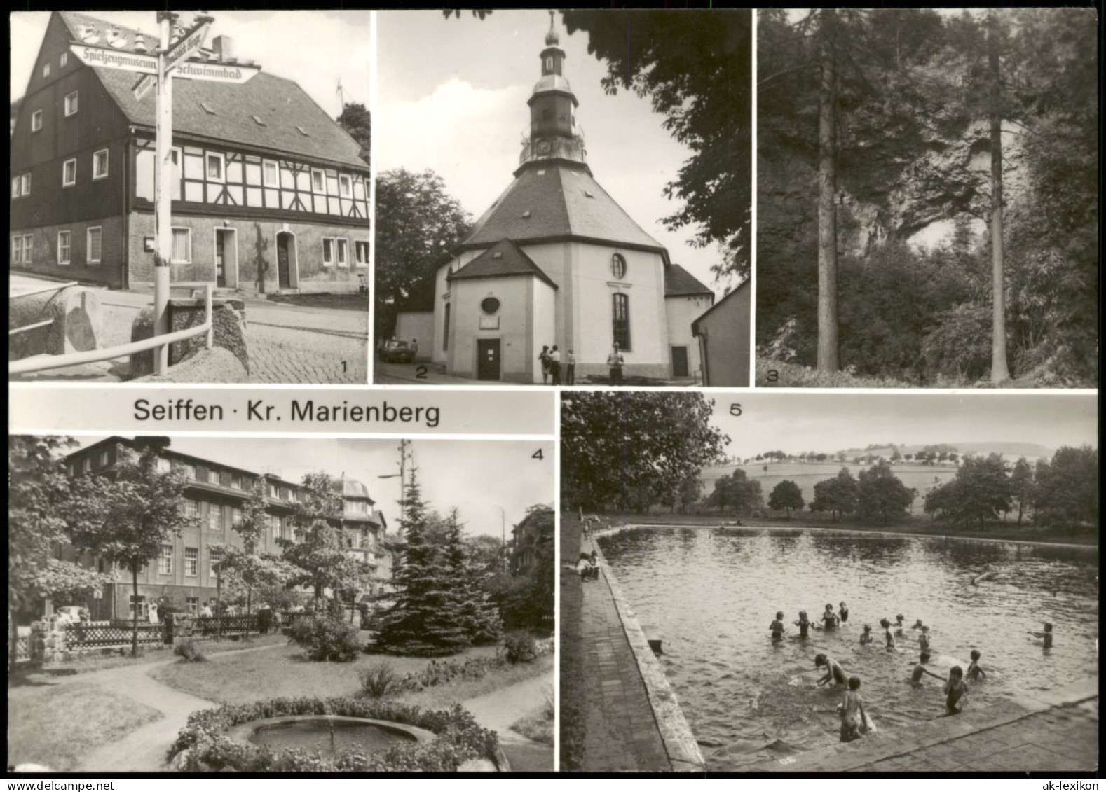 Ansichtskarte Seiffen (Erzgebirge) Ansichten 1983 - Seiffen