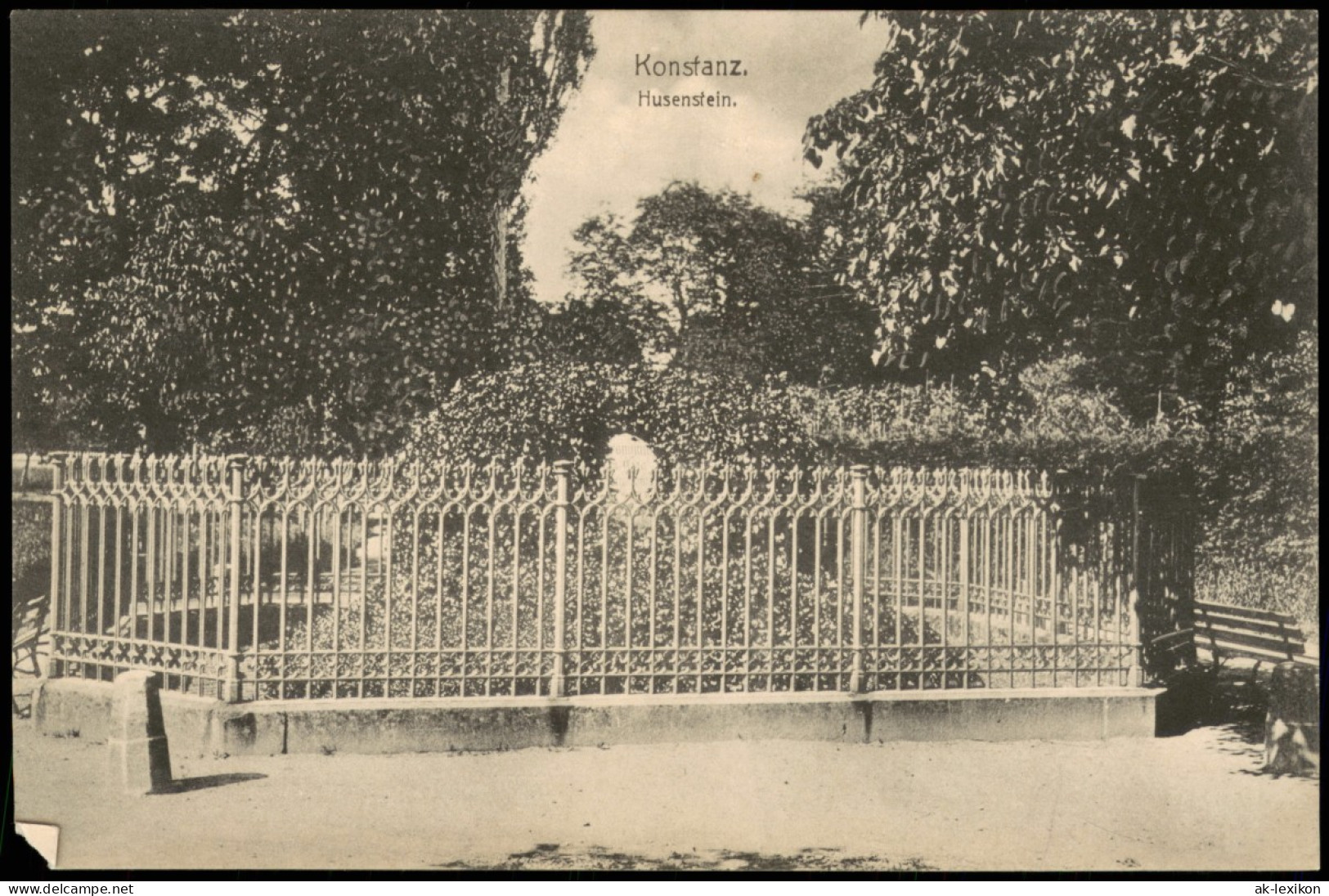 Ansichtskarte Konstanz Partie Am Husenstein 1914 - Konstanz