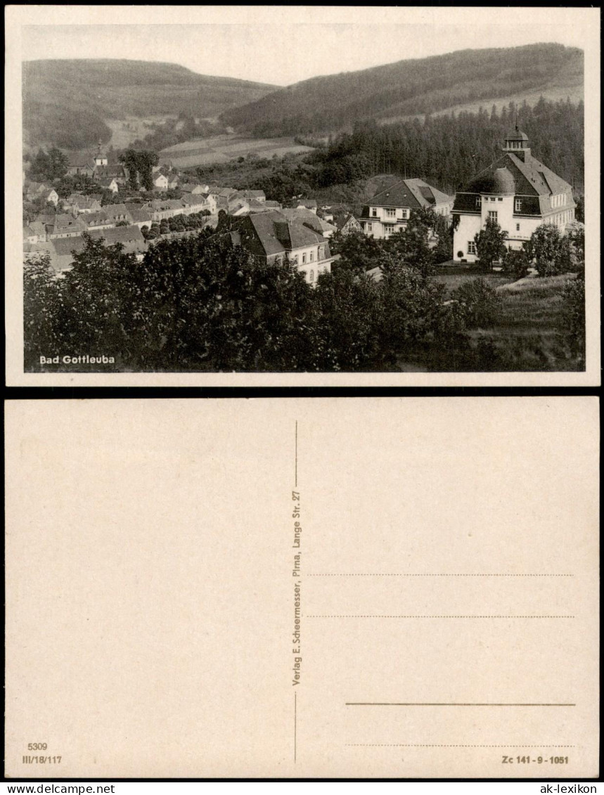 Bad Gottleuba-Berggießhübel Panorama-Ansicht Von Bad Gottleuba 1930 - Bad Gottleuba-Berggiesshuebel