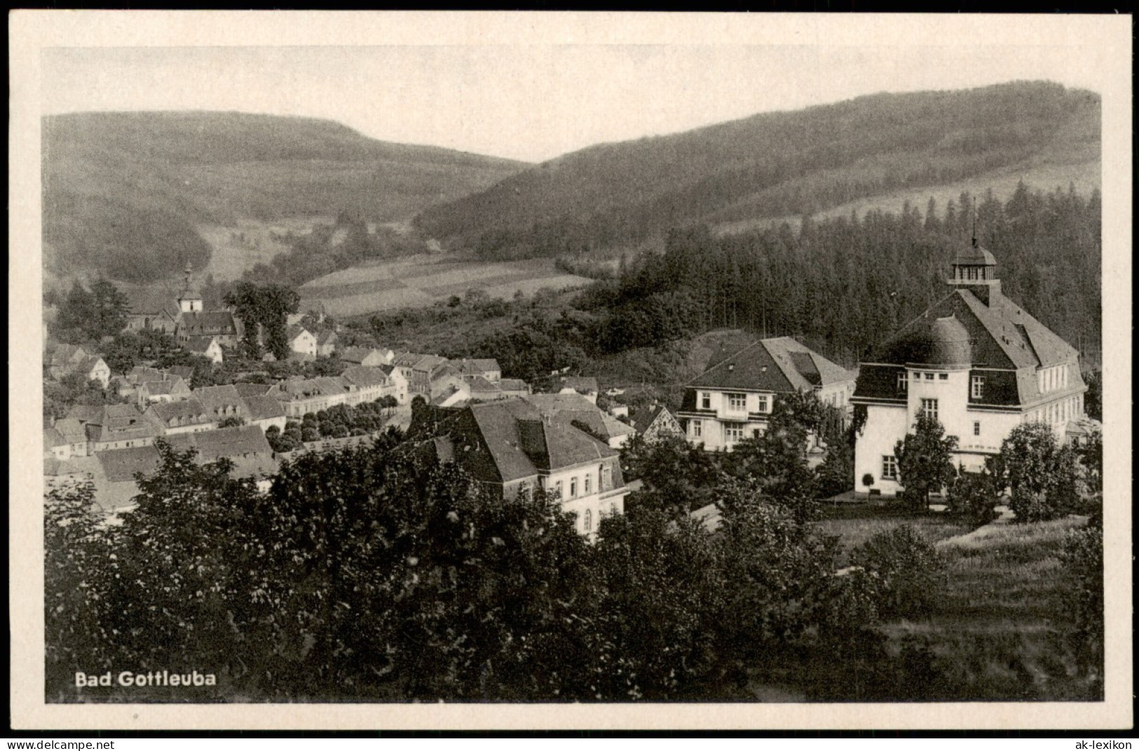 Bad Gottleuba-Berggießhübel Panorama-Ansicht Von Bad Gottleuba 1930 - Bad Gottleuba-Berggiesshuebel