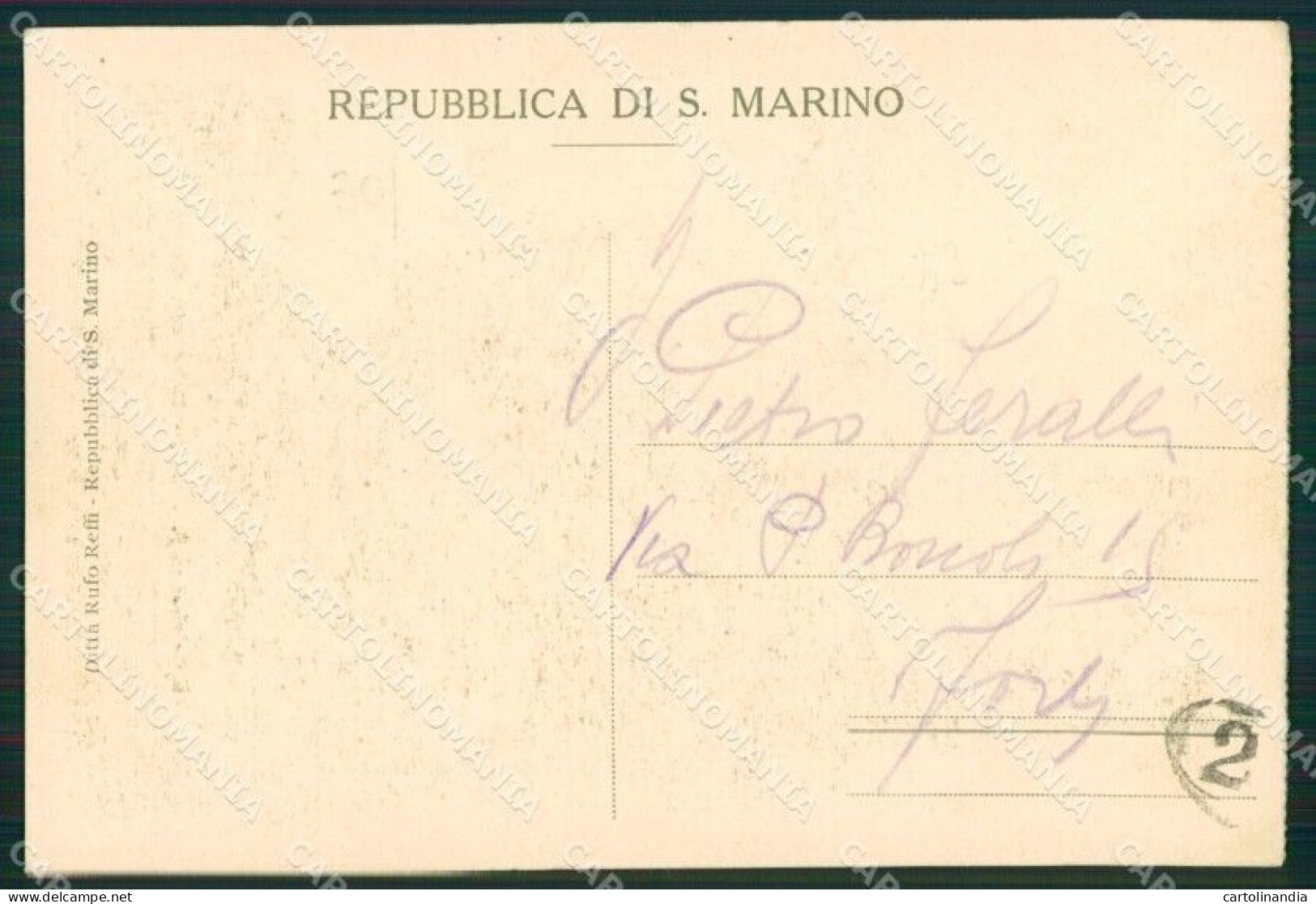 San Marino Cartolina MQ5397 - San Marino