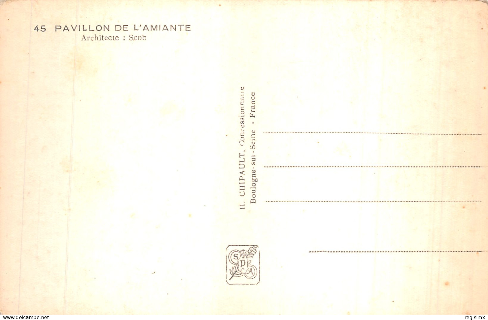 75-PARIS EXPOSITION INTERNATIONALE 1937 PAVILLON DE L AMIANTE-N°T1092-C/0063 - Expositions