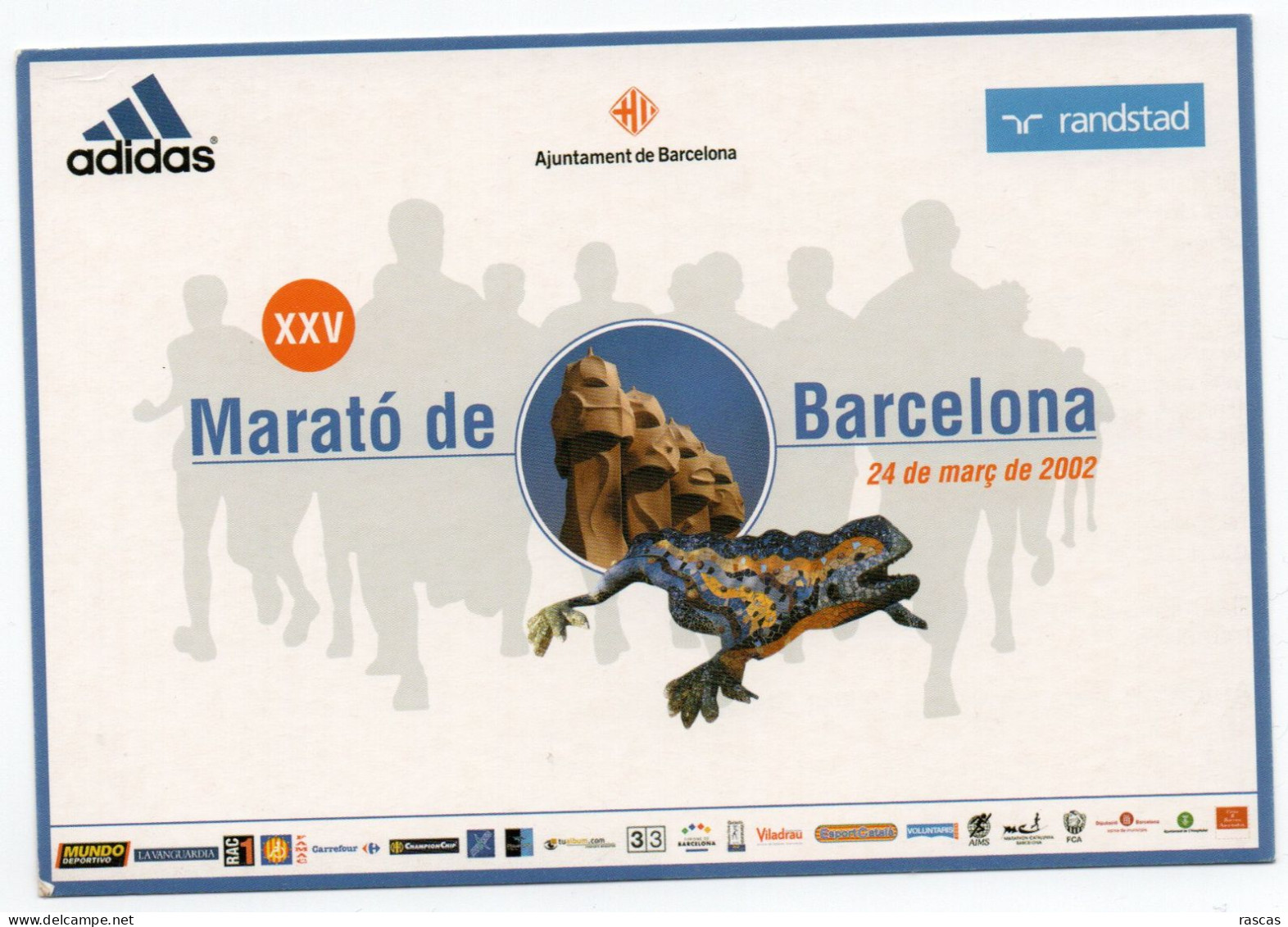 CLB - ATHLETISME - CPM - XXV MARATO DE BARCELONA 2002 - 25 EME MARATHON DE BARCELONE 2002 - Atletismo