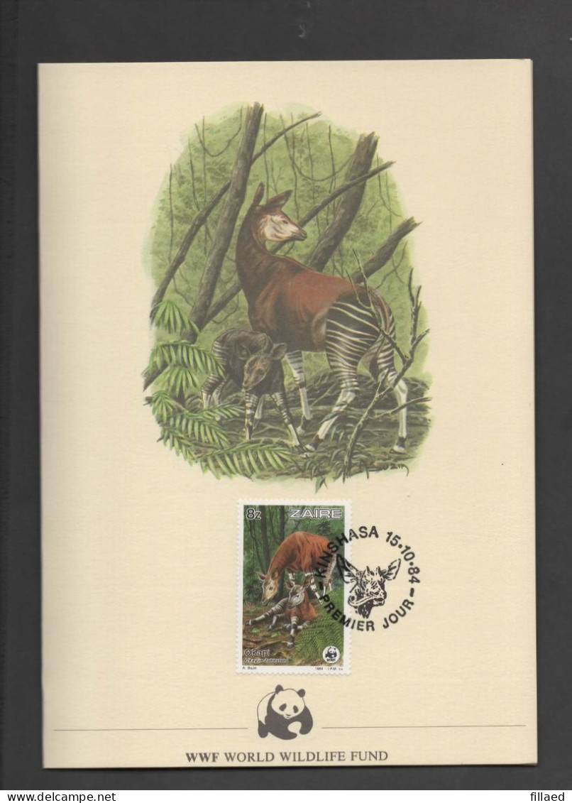 FDC WWF: 2 Kaarten - FDC