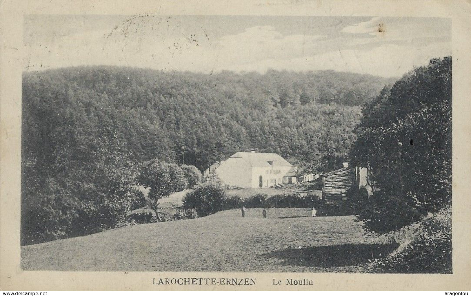 Luxembourg - Luxemburg -  LAROCHETTE  -  ERNZEN  -  LE MOULIN  -  H.Gronenschild - Bazar , Larochette - Fels