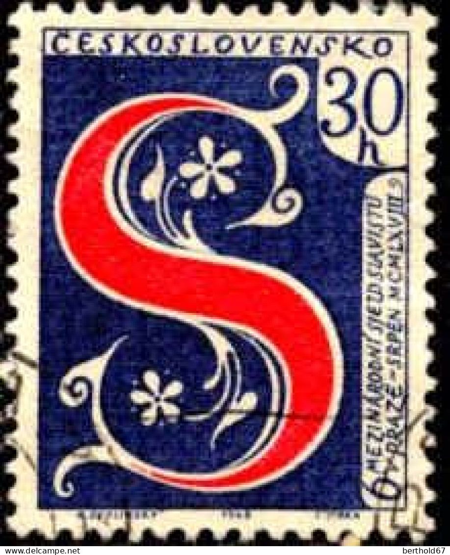 Tchekoslovaquie Poste Obl Yv:1656 Mi:1808 6th Intl. Slavonic Congress (Beau Cachet Rond) - Usados