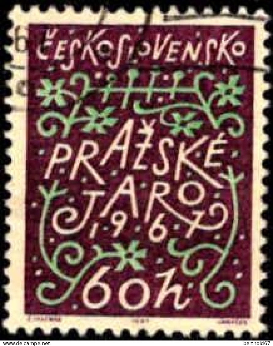 Tchekoslovaquie Poste Obl Yv:1568 Mi:1708 Prague Spring Music Festival (Beau Cachet Rond) - Used Stamps