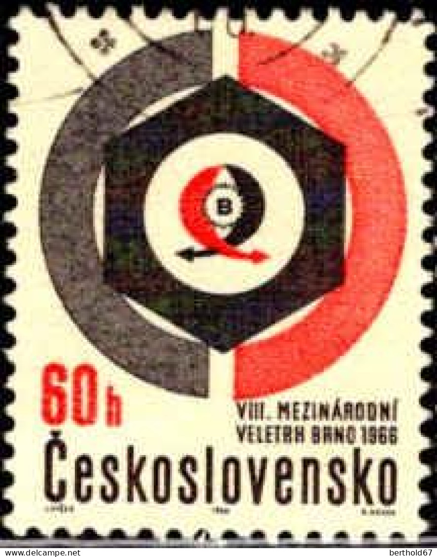 Tchekoslovaquie Poste Obl Yv:1505 Mi:1644 8th International Engineering Fair, Brno (Beau Cachet Rond) - Used Stamps