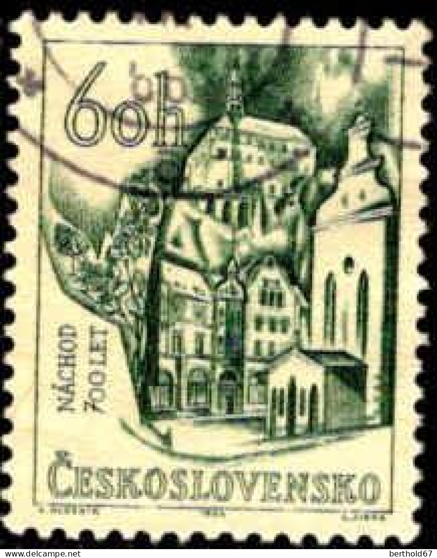 Tchekoslovaquie Poste Obl Yv:1501/1504 Histoire & Culture (TB Cachet Rond) - Usati