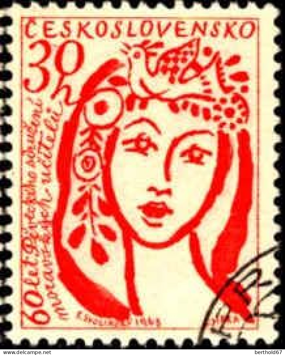 Tchekoslovaquie Poste Obl Yv:1276 Mi:1409 Moravian Teachers' Singing Club (Beau Cachet Rond) - Used Stamps