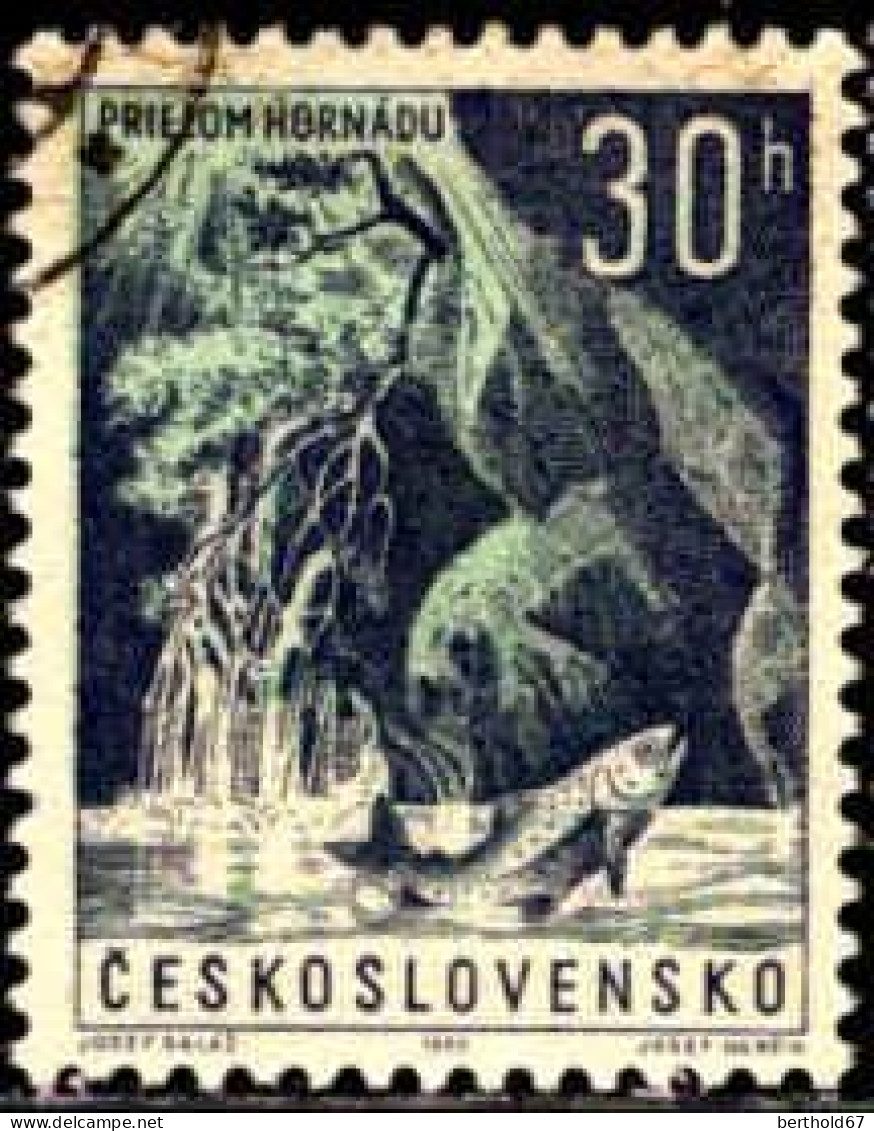 Tchekoslovaquie Poste Obl Yv:1284/1286 Paradis Slovaques & Moraves (TB Cachet Rond) - Gebraucht