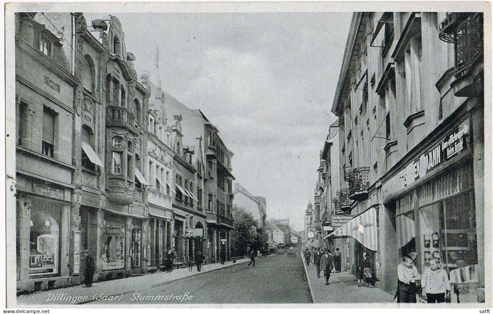 AK Dillingen/Saar, Stummstraße Um 1920 - Kreis Saarlouis