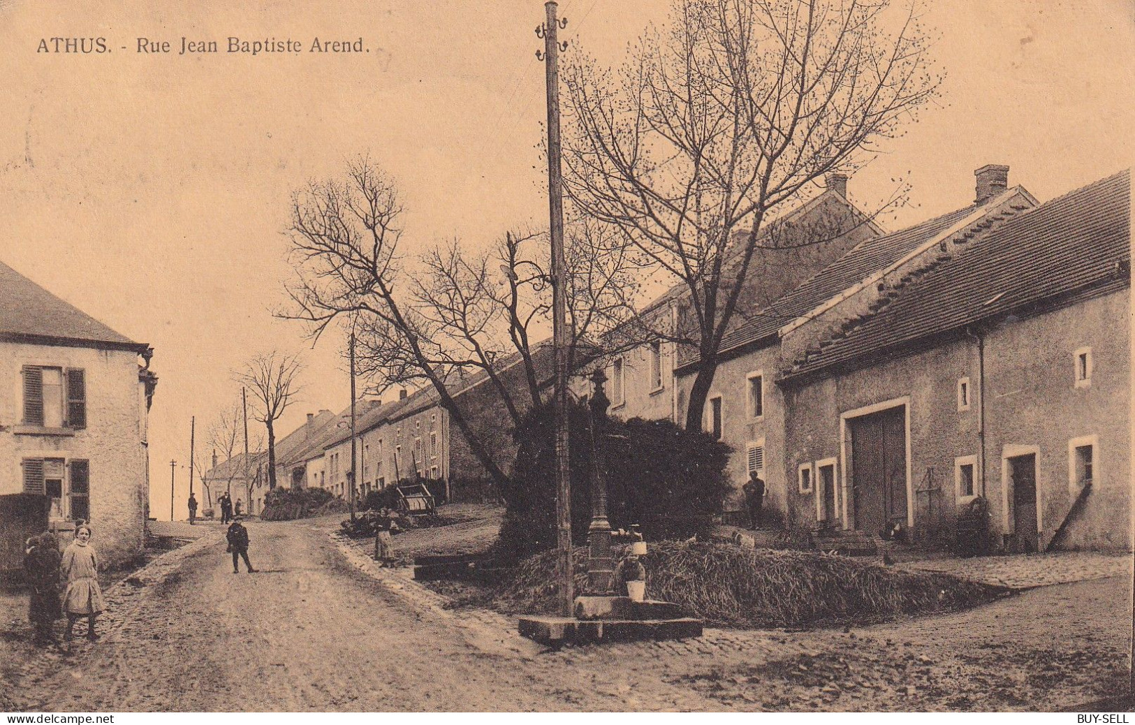 BELGIQUE - RARE - ATHUS - Rue Jean Baptiste Arend - - Aubange