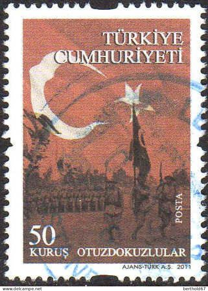 Turquie Poste Obl Yv:3588 Mi:3919 Otuzdokuzlular (cachet Rond) - Usados
