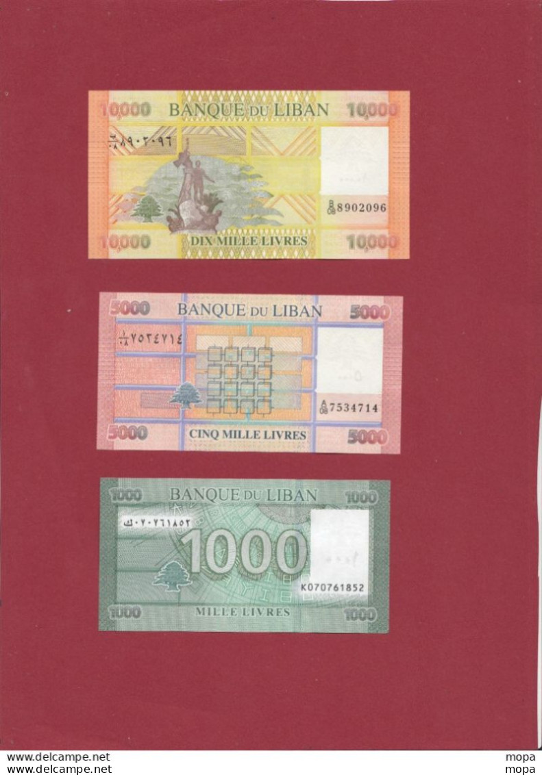 Liban 7 Billets  En UNC - Lebanon