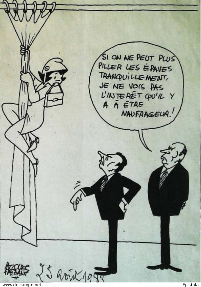 ► Coupure De Presse  Quotidien Le Figaro Jacques Faisant 1983  Grimper Aux Rideaux  Marianne - 1950 - Heute