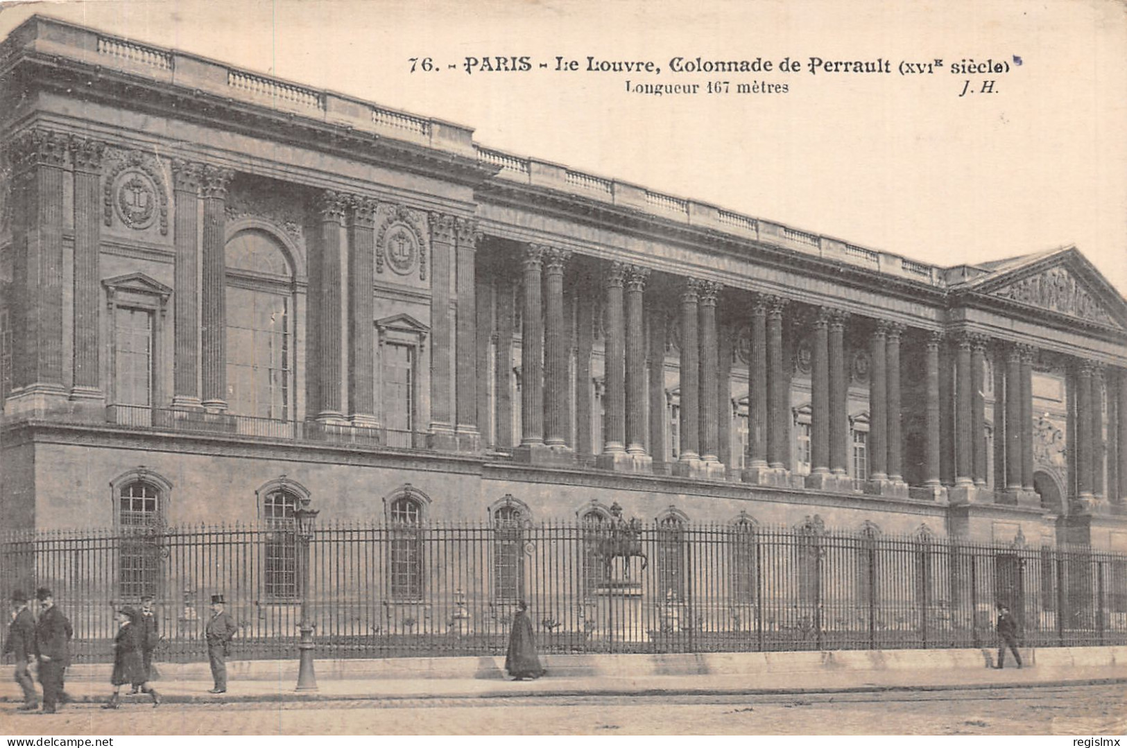 75-PARIS LE LOUVRE COLONNADE DE PERRAULT-N°T1096-G/0385 - Louvre