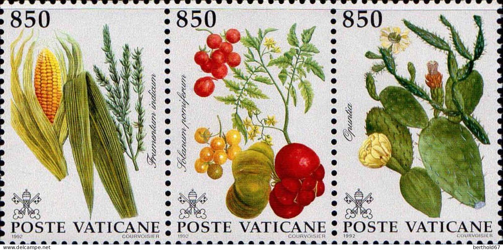 Vatican Poste N** Yv: 930/935 Flore Du Nouveau Monde - Ungebraucht