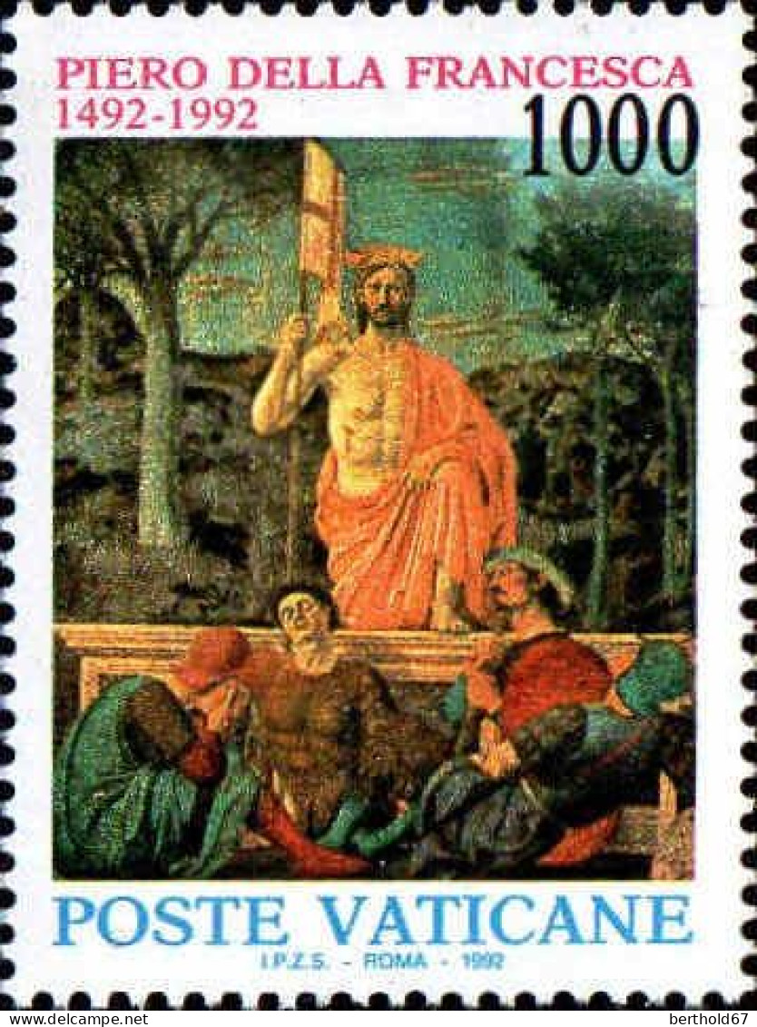 Vatican Poste N** Yv: 926/929 Pietro Della Francesca Peintre - Neufs