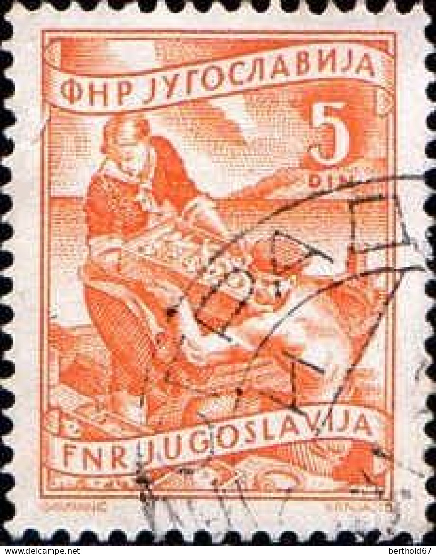 Yougoslavie Poste Obl Yv: 590 Mi:679A Pêcheurs (TB Cachet Rond) - Gebruikt