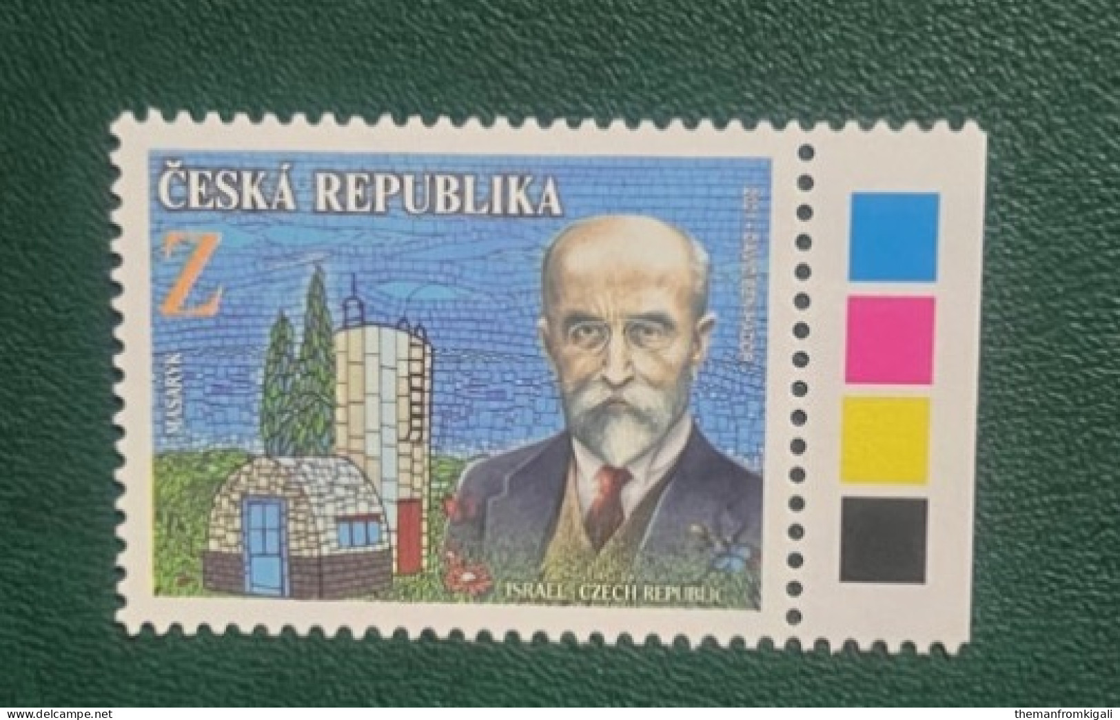 Czech Republic 2021 Tomáš Garrigue Masaryk, 1850-1937 - Joint Issue With Israel - Altri & Non Classificati