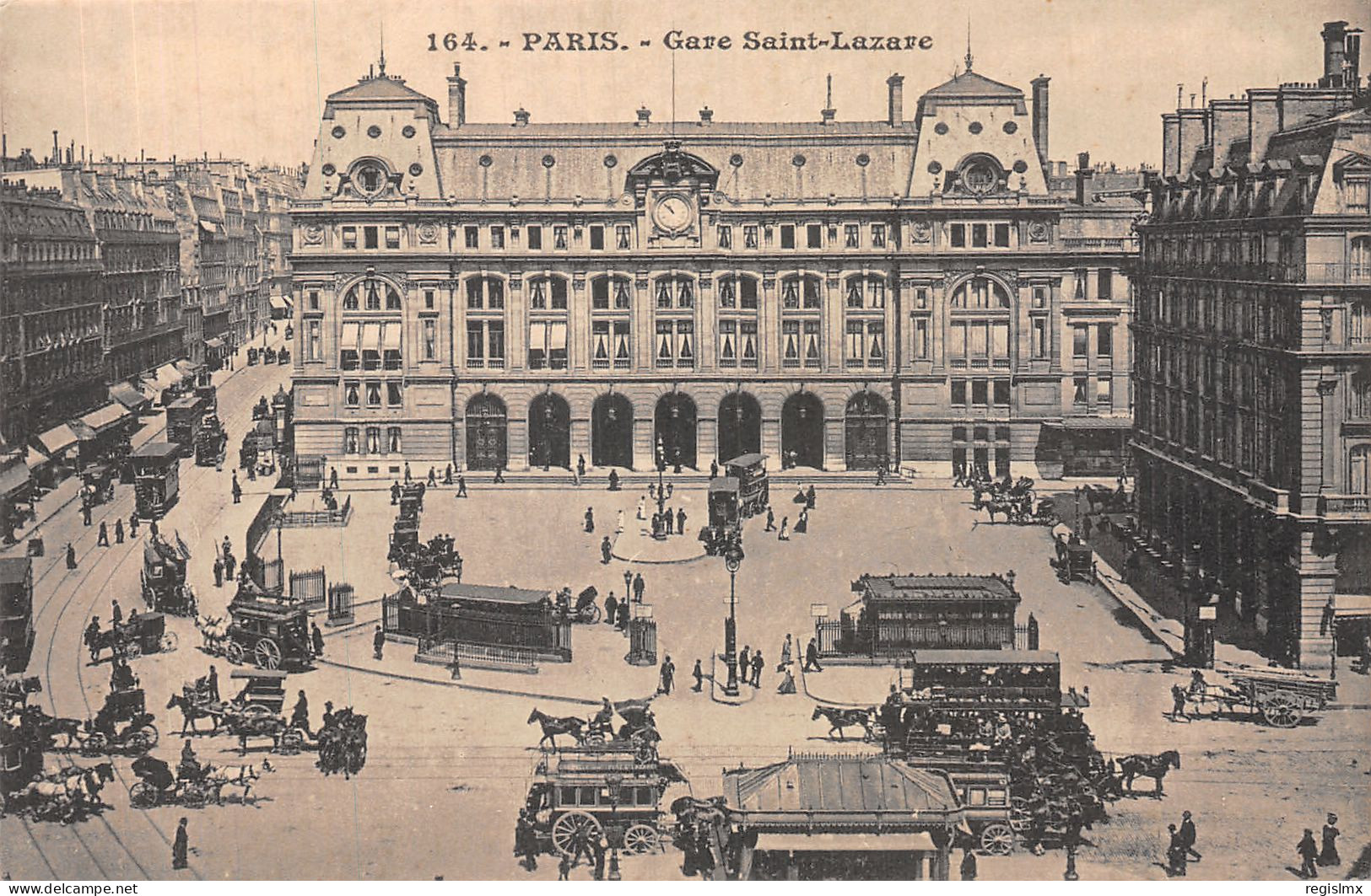 75-PARIS GARE SAINT LAZARE-N°T1097-H/0037 - Pariser Métro, Bahnhöfe