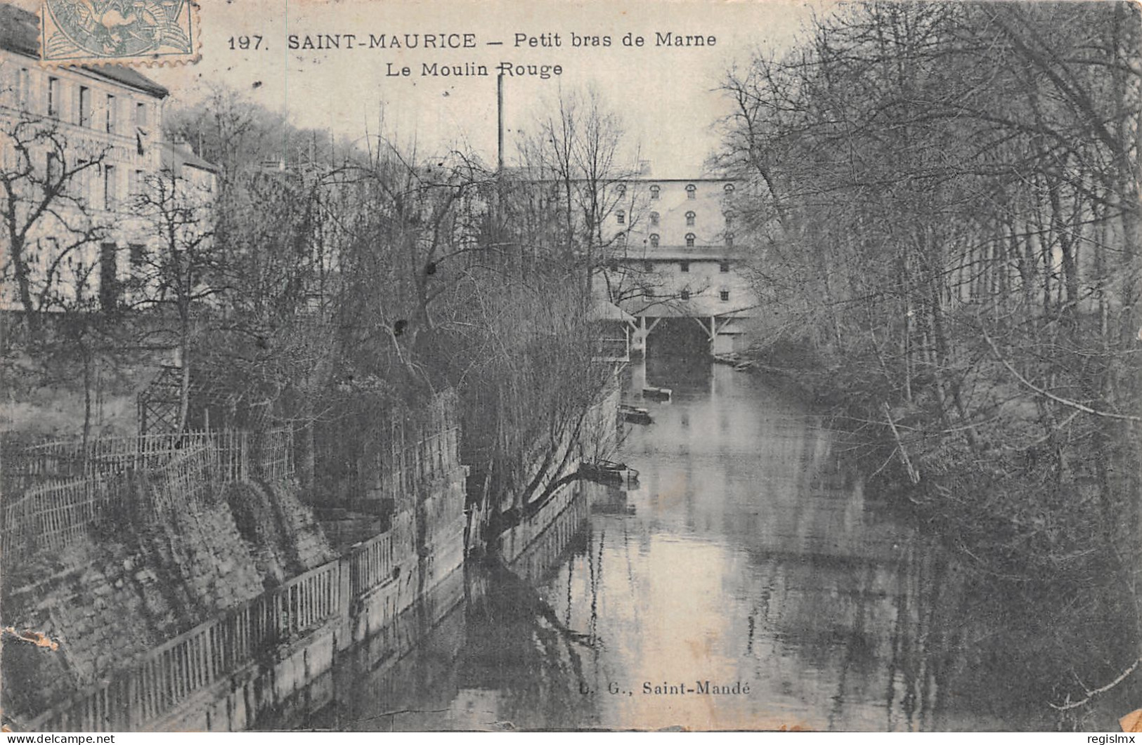94-SAINT MAURICE-N°T1098-B/0337 - Saint Maurice