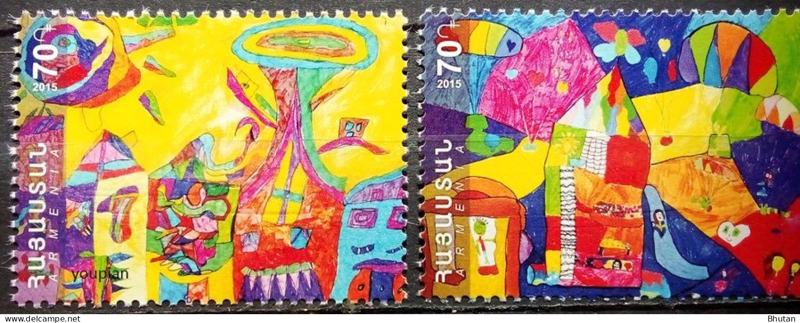 Armenia 2015, Children's Philately, MNH Stamps Set - Armenia