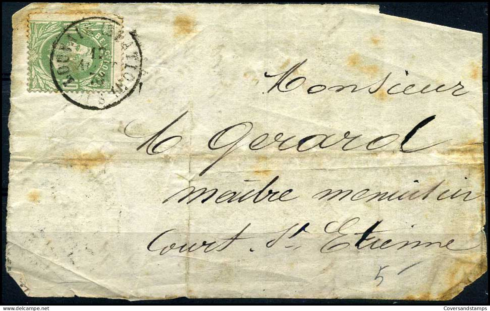 Cover Front  - 1869-1883 Léopold II
