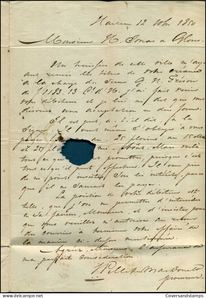 Voorloper / Précurseur - 1830-1849 (Onafhankelijk België)