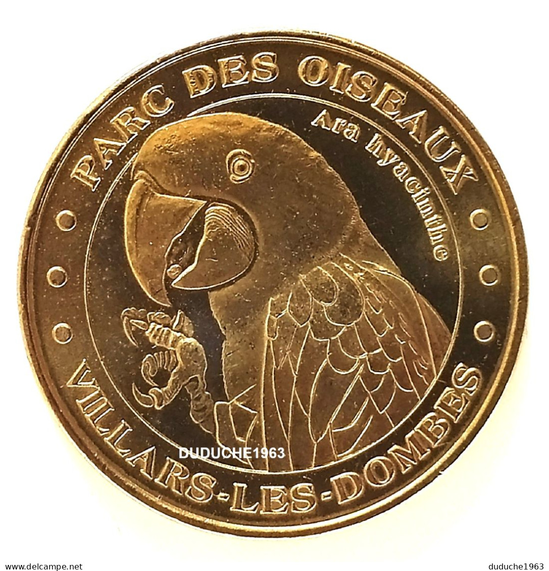 Monnaie De Paris 01.Villars Les Dombes - Ara Hyacinthe 2005 - 2005