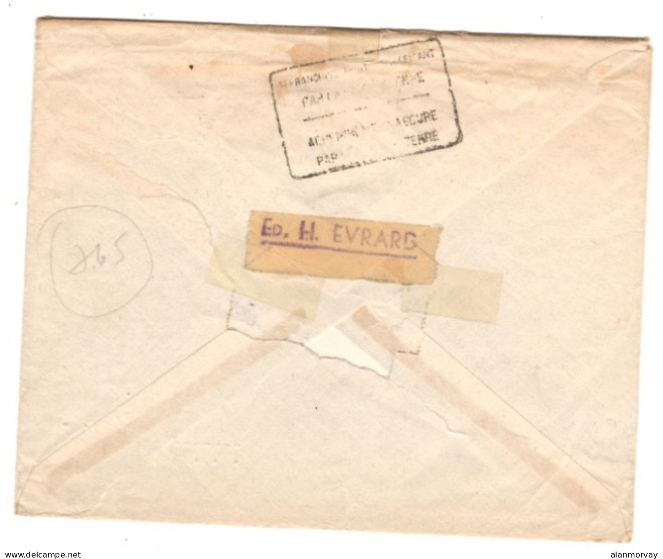 French Morocco - June 14, 1950 Tanger First Flight Cover Final Destination USA - Other & Unclassified