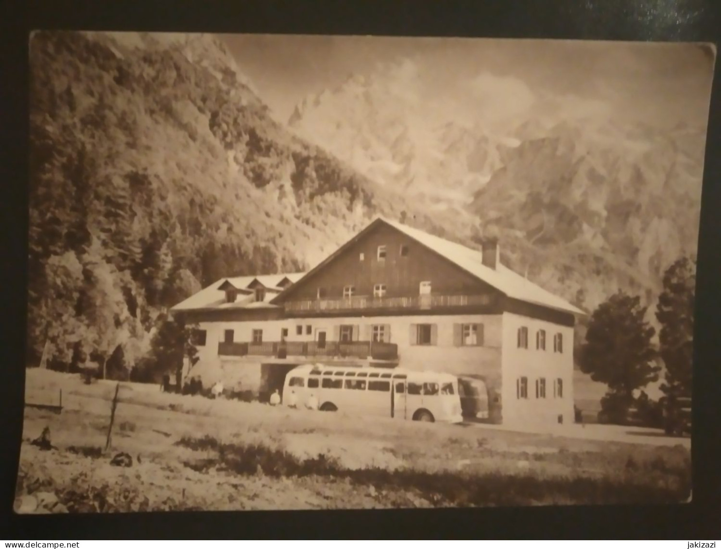 Planinski Dom V Logarski Dolini. Logarska. OLD BUS - Buses & Coaches