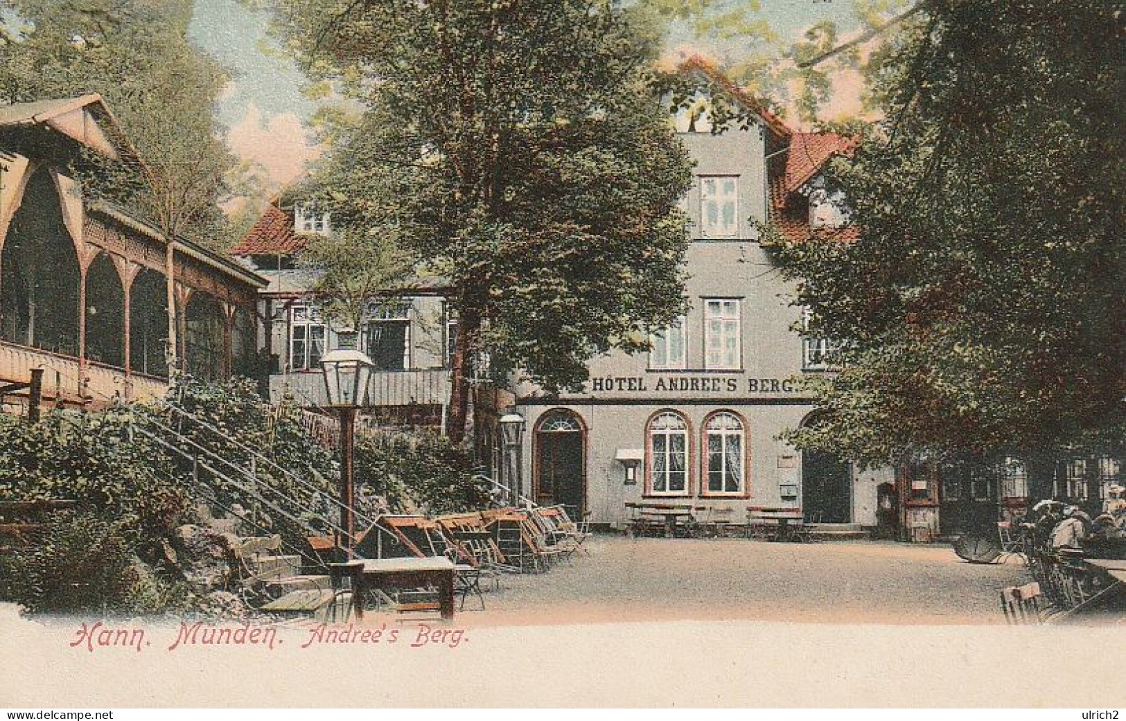 AK Hannoversch Münden - Andree's Berg - Ca. 1900 (68815) - Hannoversch Muenden