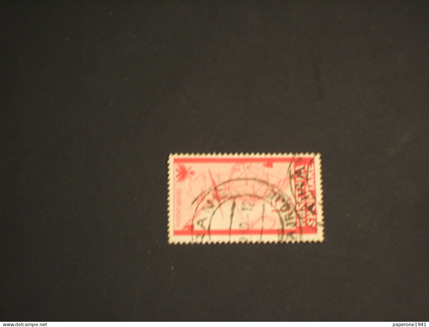 ALBANIA - P.A. 1940 VEDUTA/UCCELLO 15 Q.- TIMBRATO/USED - Griekse Bez.: Albanië